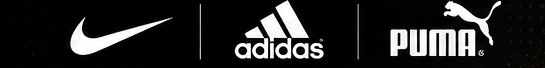 Nike, Adidas, Puma